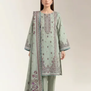 Printed Unstitched 3PC