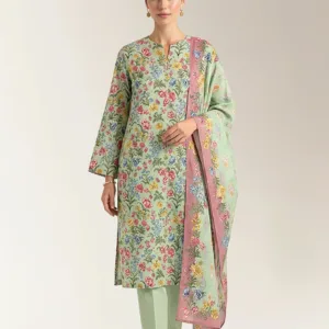 Embroidered Unstitched 3PC