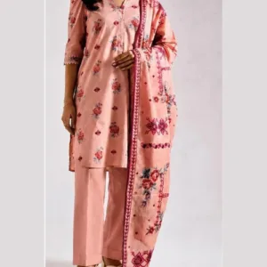 PRINTED CAMBRIC UNSTITCHED SHIRT BOTTOM SUIT