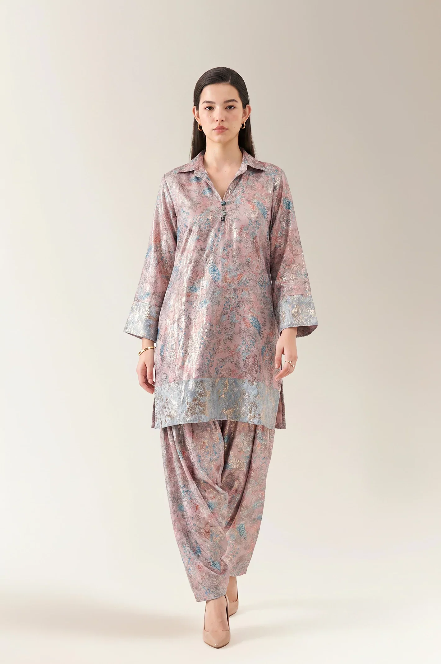 Embroidered Unstitched 3PC