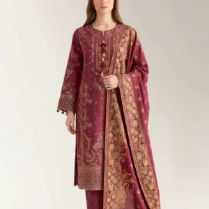 Embroidered Unstitched 3PC