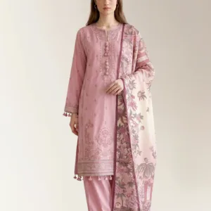 Embroidered Unstitched 3PC