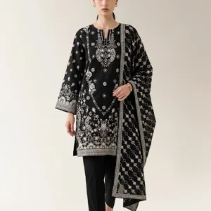 Printed Unstitched 3PC