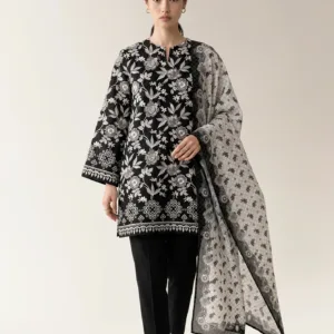Printed Unstitched 3PC